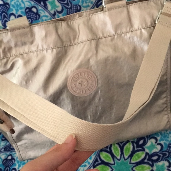 Kipling Gold Tote - Picture 6 of 8